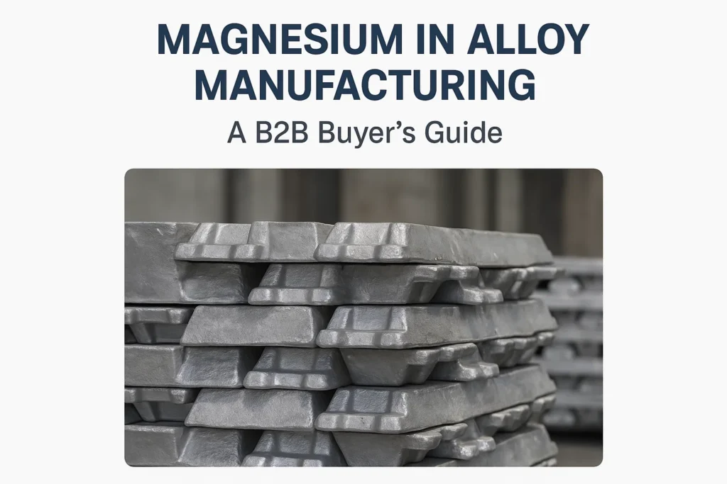 Magnesium in Alloy Manufacturing: A B2B Buyer’s Guide | Pentaphos