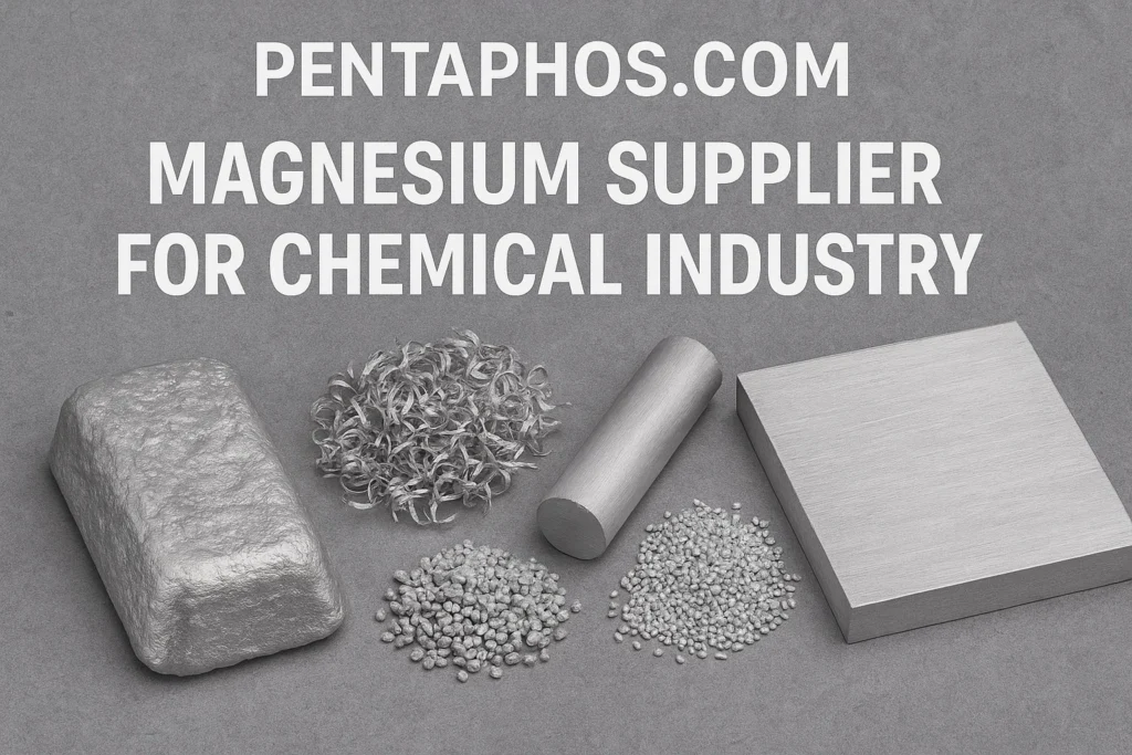 Magnesium supplier for chemical industry