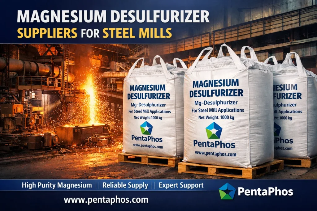 magnesium desulfurizer suppliers for steel mills