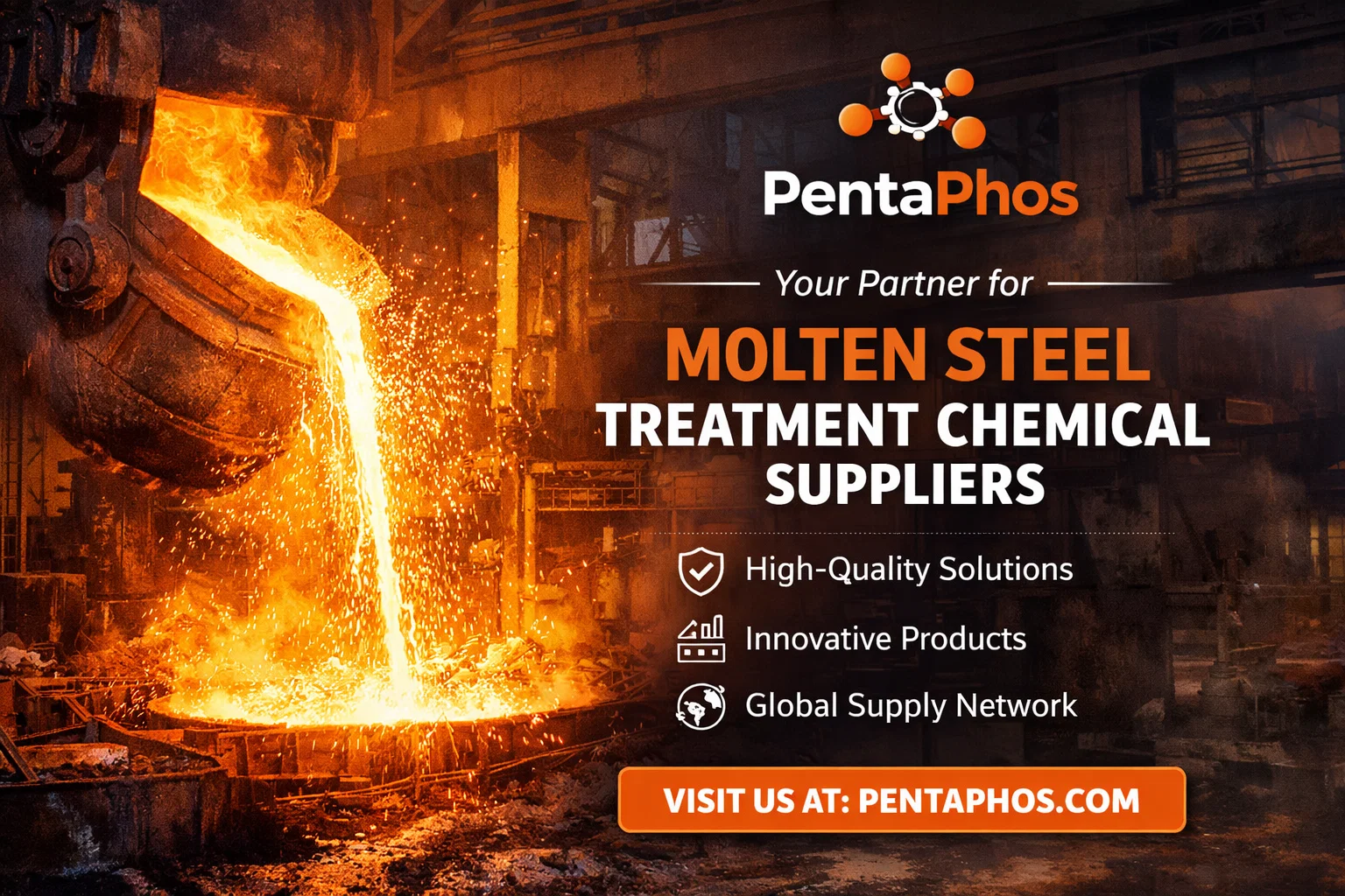 molten steel treatment chemical suppliers