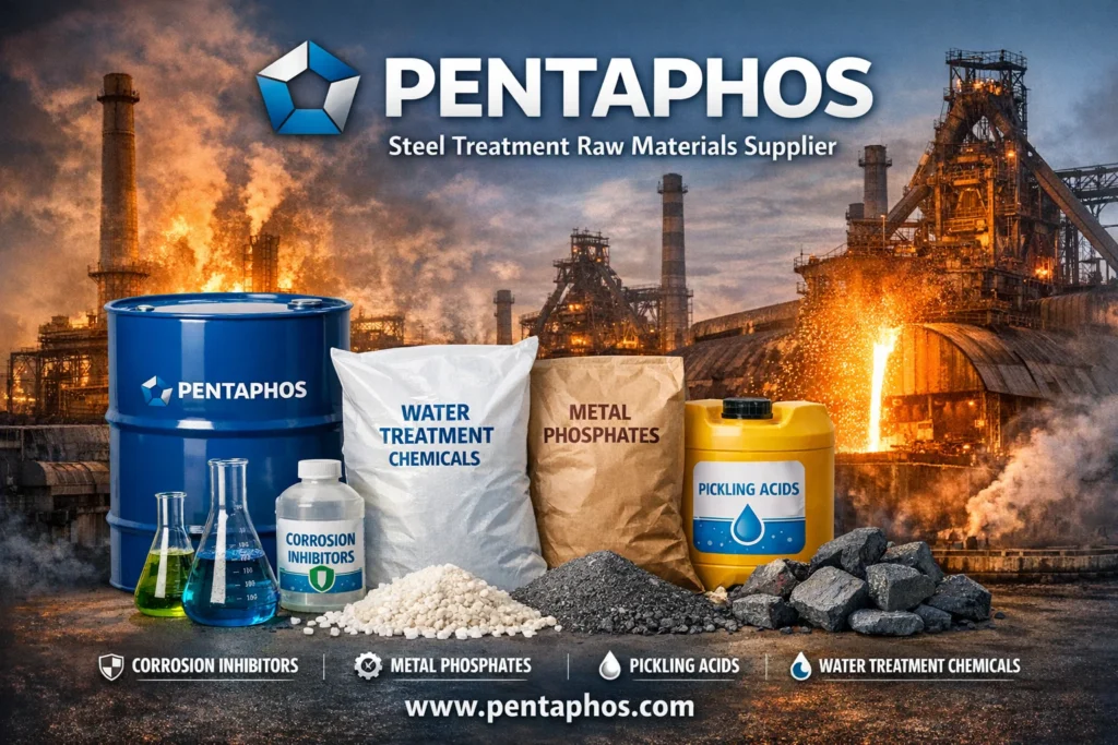 steel treatment raw materials supplier