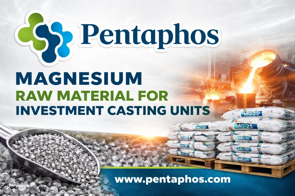 magnesium raw material for investment casting units