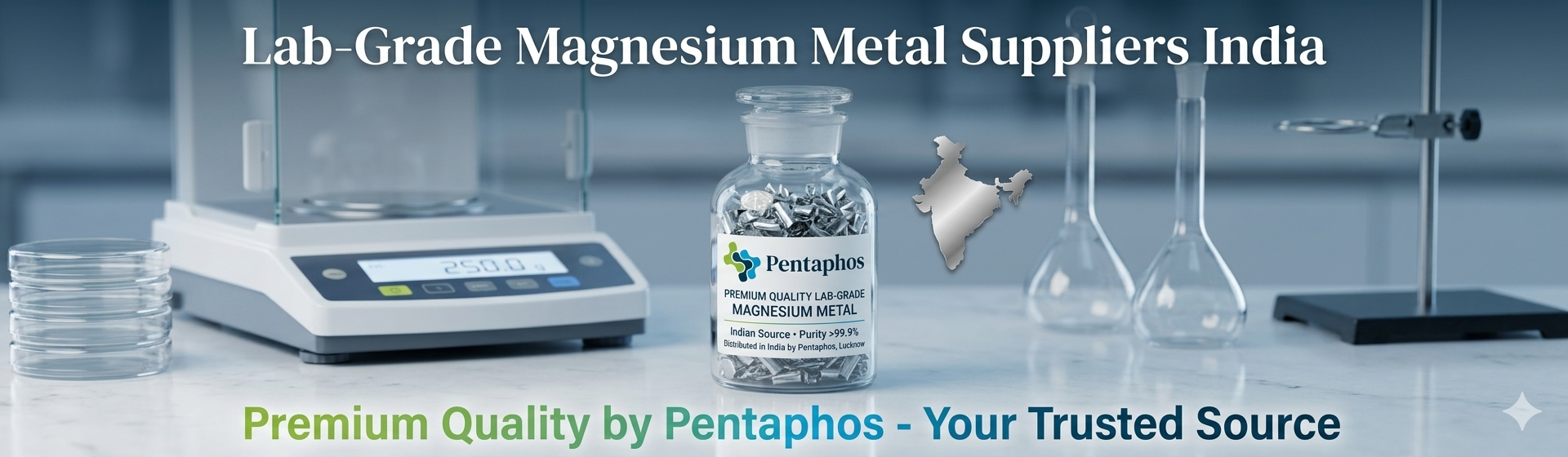 Lab-Grade Magnesium Metal Suppliers India – Premium Quality by Pentaphos
